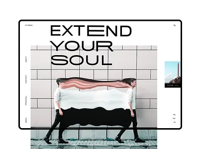 Surreal Stretched #2 colorfull design extended mondrianizm slider stretched surreal art ui