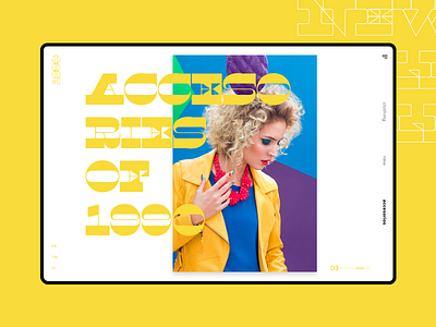 1990 #3 clothe clothing colorfull design mondrianizm slider ui