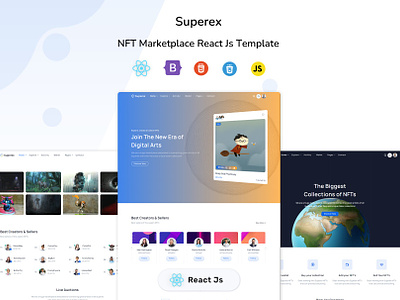 Superex - React Js NFT Marketplace