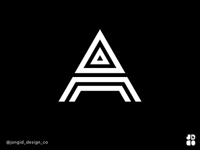 Abstract A 36 days of type design flat icon illustration illustrator logo minimal minimalist logo typography vector