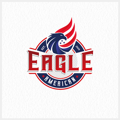 EAGLE AMERICAN brand design brand identity branding branding agency cake food and cokiesfood. design illustration logo logo design vector