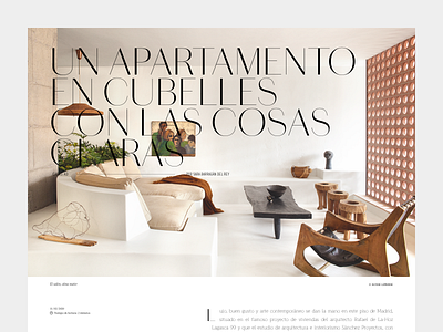 Layout exploration #04 deco decoration design desktop editorial layout photography type typography ui