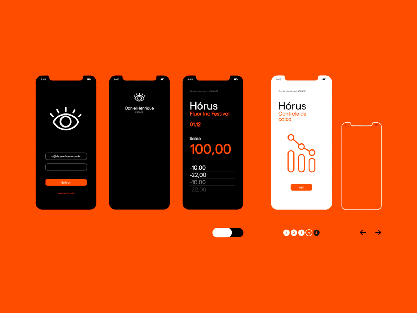 Hórus // UI/UX Animation // Brand Identity animation app behance behance project branding design flat icon typography ui ux vector web