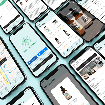 Your CBD iOS App 3d design illustration ios photoshop sketch ui