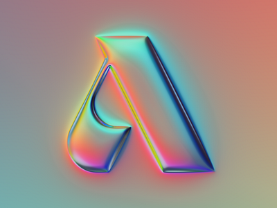 A - 36daysoftype #07 36days 36daysoftype 36daysoftype07 abstract art design filter forge generative