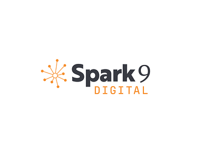 Spark9 Digital // Logo And Identity Design brand agency brand design brand identity branding branding agency branding design business card design businesscard design graphic design icon logo logo design logo icon