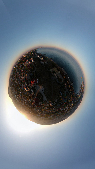 crimea 360 drone globe panorama
