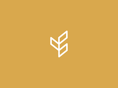 Agrival: Symbol agriculture branding grain letspanda logo mark minimal minimalist symbol wheat