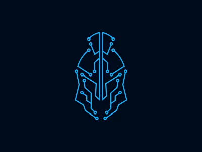 Spartan Tech Circuit Logo Design branding elegant logo logo design logo for sale modern logo monoline logo simple logo spartan spartan helmet spartan helmet logo spartan logo tech tech circuit tech circuit logo tech logo warrior warrior logo warriors warriors logo