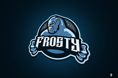 Frosty Macot animal art beast character esports evil frost frosty gaming ice illustration logo mascot vector