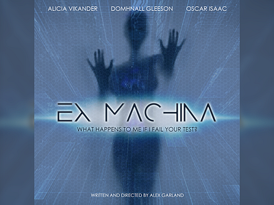 Ex Machina movies photoshop poster