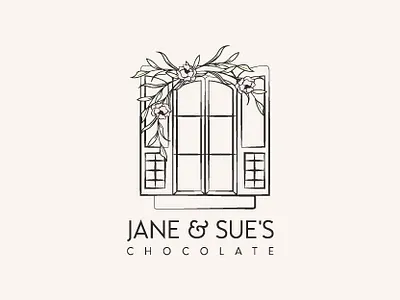 CHOCOLATE LOGO DESIGN brand logo business logo chocolate chocolate logo company logo floral floral logo flower logo graphic design graphic designer hand drawn hand drawn logo logo artist logo design logo designer professional logo