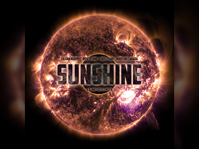 Sunshine movies photoshop poster