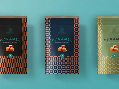 food Packaging - minimal and geometric for candies brand branding design identity logo logos logotype mark minimal modern