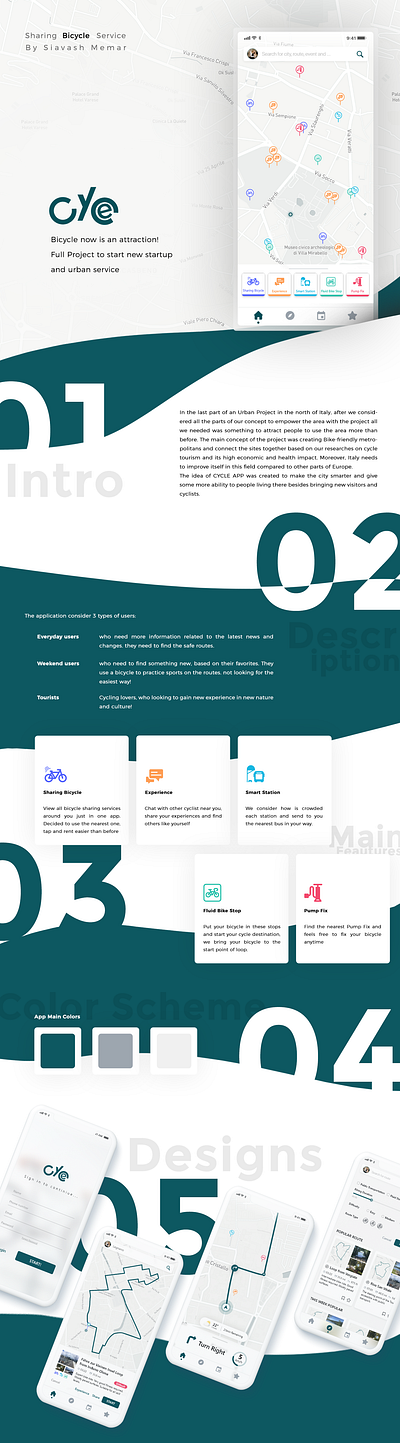 Cycle App adobe xd adobexd app design application design bicycle app design ui ui ux ui deisgn uidesign