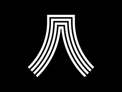 A 36daysoftype a design graphic letter lines minimal typeface typography