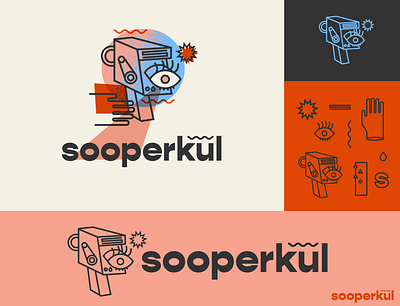 Sooperkul brand identity brand identity brand identity designer film brand film production super 8 visual identity