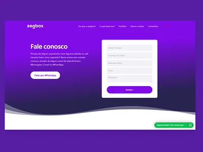 Contat us design site ui ux web