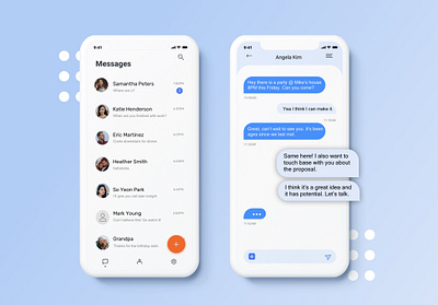 Daily UI Challenge #013 appconcept chat app daily ui 013 dailyui 013 dailyui013 dailyuichallenge dailyuichallenge013 messenger app text app uidesign