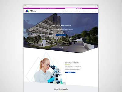 parque tecnologico del caribe website barranquilla branding design interaction design landing page logo ui ux vector web