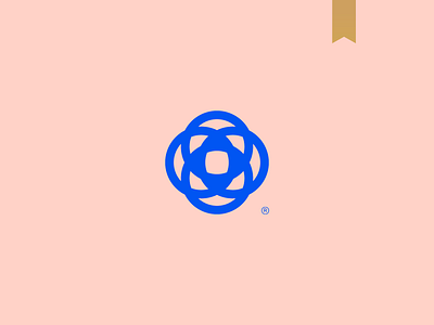Atelier Barbara Melo - Visual Brand abstract brand fashion flower geometric icon logo logomark mark minimalism simple symbol unique