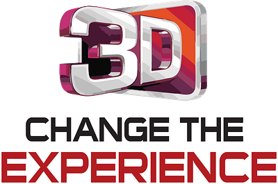 Change The Experience design illustration typography vector