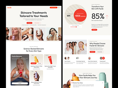 Telehealth Web branding clean colour cosmetic design ecommerce ecommerce website landing page product design shopify skin care tele health telehealth typography ui ui ux user experience ux web website design