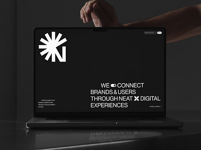 Neat Digital dark mode digital landing neat portoflio toolbox ui website