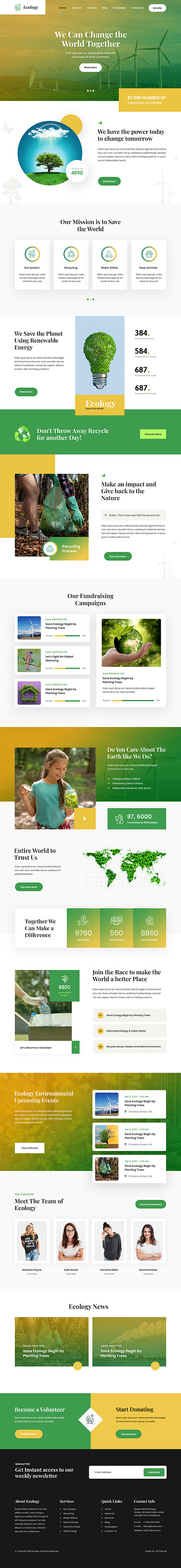 SKT Ecology - Free Ecology WordPress Theme animation branding design ecology graphic design green illustration logo motion graphics theme design website builder wordpress design wordpress development wordpress template wordpress theme