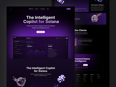 Ai Agent for Defi Landing Page ai ai agent ai agent for defi landing page ai web design artificial intelligence crypto ai landing page defi landing page machine learning solana chain ai web design webdesign