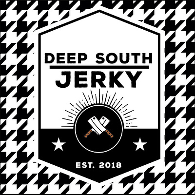 Deep South Jerky branding design graphic logo logo design small business small town