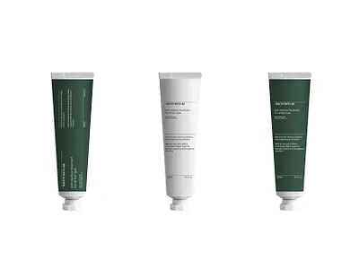 healthy bath lab art brand brand experience brand identity branding design illustrator logo minimal typography web