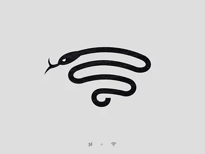 Snake-fi animal branding dribbble identiny logo logoawesome logodesign logotype pixart snake snakefi vector wifi