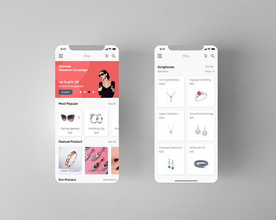 Online Shopping UI Kit app apple application category ecommerce ecommerce app fashion free app ui design ios jewelry mobile mobile application online online store search service shopping ui ui ux ux