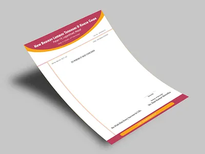 company letterhead design business card business card design business letterhead company letterhead design design id card graphic design graphicsobai letterhead design letterhead in word