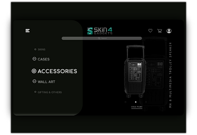 Website UI app branding dark theme ecommerce icon ui ux web webdesign website