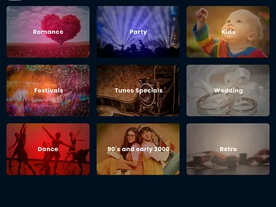 Cards for music application card card design cardlayout dashboard design dashboard ui design grid gridlayout images music musicappl tunes typography ui