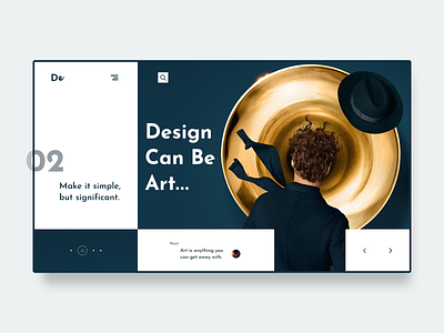 Design Can Be Art : Header Exploration 2020 design 2020 trends art color creative design designs header landing page concept minimal minimalist simple typography ui ux design ui ux uiux designer visual visual design web design web ui