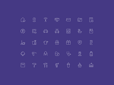 Everestate. Icons app branding details home icon icon design iconography icons identity mobile outline pictogram presentation set stroke ui vector