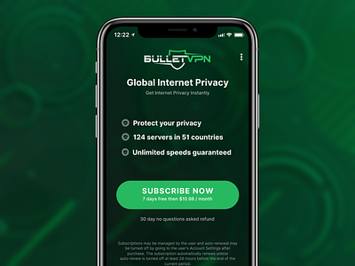 VPN App Trial Page Design app app design figma figma design ios ios app ios app design mobile mobile app mobile app design mobile design mobile ui ui design uidesign uiux ux ux design vpn vpn app