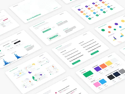 Brand book Brand24 brand24 brandbook brandguide branding colorpalette design designsystem guideline styleguide