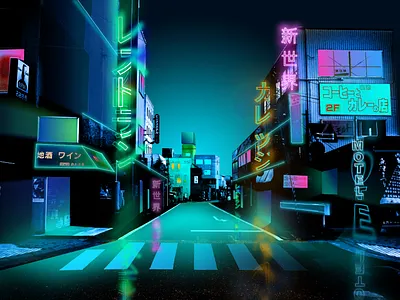 Cybercity concept cyber cybercity cyberpunk graphic design illustration sci fi scifi