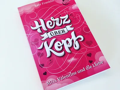 Book Cover flourishes illustration lettering script