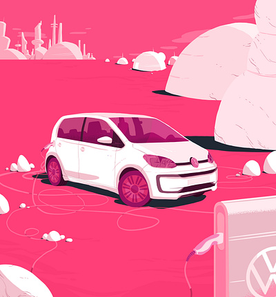 e car illustation illustration illustrator