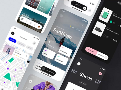 Yle Starter UI Kit II after effects animation design iphone mobile motion motion design ui ui8 ux