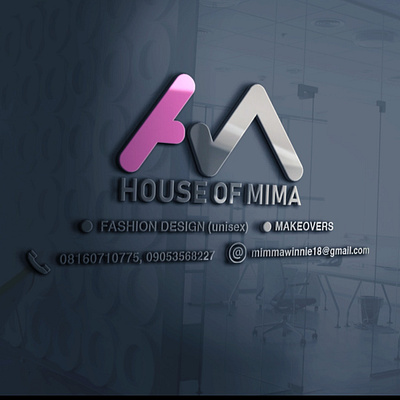 House of Mima brand identity branding branding design logodesign