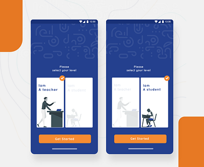 Select Level animation app design illustration ui ui ux uidesign