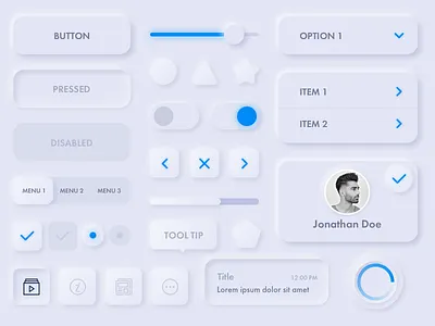 Neumorphism adobe xd app design app interaction dribbble best shot drop shadow ios design neumorph neumorphic neumorphic ui kit neumorphism photoshop shadow shadow ui sketchapp ui ux design ui elements ui ki