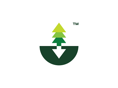 eCommerce Logo Design - Deep In The Woods arrow business custom logo ecommerce logo logo design logo designer tree woods