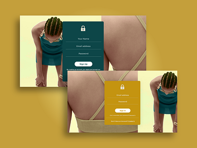 Login Form Page Design adobe xd branding design login form login form design sign in form sign up form ux website design website template